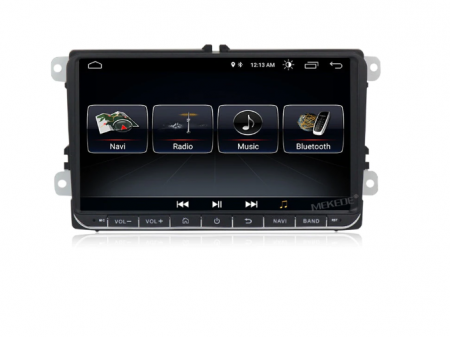 Navigații Auto - Navigatie Android 8.1, Quad-Core, 2G+32 GB, VW Golf 4,5,6,Passat B5 B6 B7 CC, Tiguan, Jetta, EOS, Polo,Sharan, Seat,Skoda,Canbus,Ecran de 9 inch