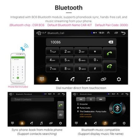 Navigatie Android 8.1, Quad-Core, Ecran 9 Inch, 2G+32GB, VW Golf 4,5,6, Passat B5 B6 B7 CC, Tiguan, Jetta, EOS, Polo Sharan, Seat,Skoda [5]