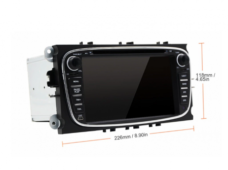 Navigatie Android 8.1 Quad Core Ford Focus,Mondeo,Galaxy,WiFI,7 inch, Camera Marsarier Cadou [9]