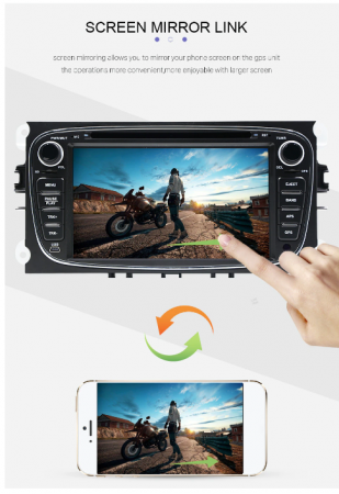 Navigatie Android 8.1 Quad Core Ford Focus,Mondeo,Galaxy,WiFI,7 inch, Camera Marsarier Cadou [2]
