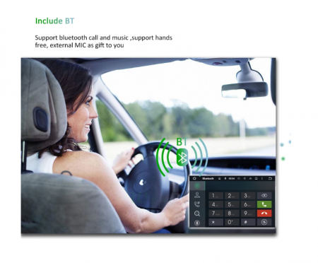 Navigatie Android 9.0 Toyota Auris 2006-2011,Quad Core, Wi Fi, Waze, Mirror Link, Aplicatii, Camera Marsarier Cadou,7 inch, Bluetooth [2]