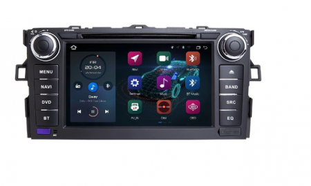 Navigații Auto - Navigatie Android 9.0 Toyota Auris 2006-2011,Quad Core, Wi Fi, Waze, Mirror Link, Aplicatii, Camera Marsarier Cadou,7 inch, Bluetooth