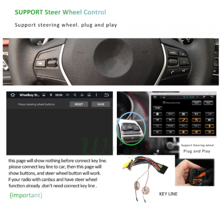 Navigatie Android 9.0 Toyota Auris 2006-2011,Quad Core, Wi Fi, Waze, Mirror Link, Aplicatii, Camera Marsarier Cadou,7 inch, Bluetooth [5]