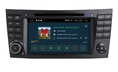 Navigatie Android Mercedes Benz W211 E Class CLS W219 Ecran IPS NAVD-MT090 [4]