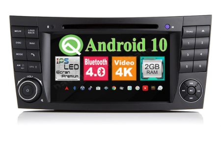 Navigații Auto - Navigatie Android Mercedes Benz W211 E Class CLS W219 Ecran IPS NAVD-MT090