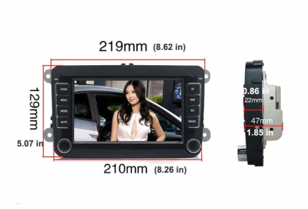 Navigatie Android,MKD, Volkswagen,Golf 5 6,Touran,Passat B6,Jetta,Polo,Tiguan,Caddy,Sharan [1]