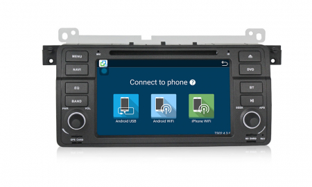 Navigatie GPS, Android 7.1, BMW E46, M3, Seria 3, Functie SIM 4G, Canbus [2]