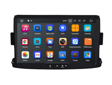 Navigatie Gps Android 8 DACIA Duster, Sandero, Logan , Internet , 4G , Aplicatii , Waze , Wi Fi , Usb , Bluetooth , Mirrorlink [2]