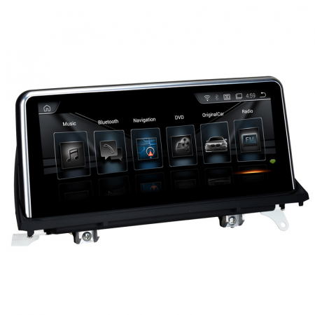 Navigatie Gps Android BMW Seria 5 F10 F11 ( 2010 - 2016 ) , 2GB RAM +32 GB ROM , Internet , 4G , Aplicatii , Waze , Wi Fi , Usb , Bluetooth , Mirrorlink , IPS [2]