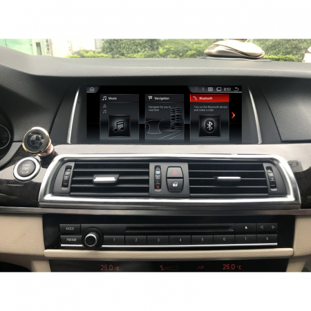Navigatie Gps Android BMW Seria 5 F10 F11 ( 2010 - 2016 ) , 2GB RAM +32 GB ROM , Internet , 4G , Aplicatii , Waze , Wi Fi , Usb , Bluetooth , Mirrorlink , IPS [5]