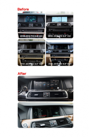 Navigatie Gps BMW Seria 5 F10,F11 , Android 9.0 ,4GB RAM +32GB ROM , Internet , 4G , Aplicatii , Waze , Wi Fi , Usb , Bluetooth , Mirrorlink [2]