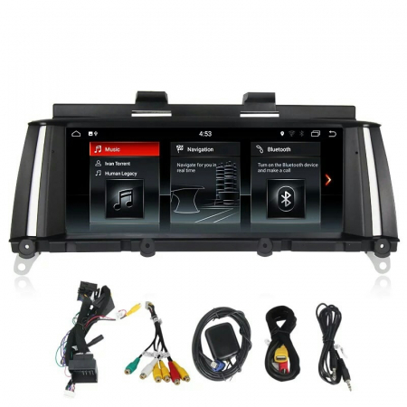 Navigatie Gps BMW X3 F25 , X4 F26 ( 2010 - 2016 ) ,Android 7.1 2GB RAM + 32 GB ROM ,Waze , Aplicatii , Wi-Fi , 4G , Bluetooth, Quad-Core 1.6 GHz , 8.8, IPS [3]