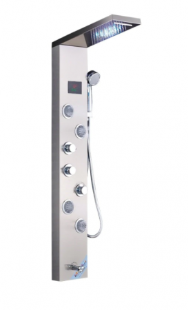 Coloane de dus - Panel de Dus Multifunctional cu LED,efect de ploaie,sistem de masaj,jeturi SPA, AquaSpa