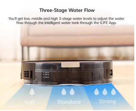 Robot Aspirator ILIFE A80 Plus Smart cu conectivitate WIFI si Control prin aplicatie [13]