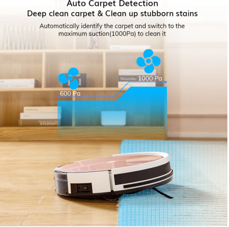 Robot Aspirator ILIFE A80 Plus Smart cu conectivitate WIFI si Control prin aplicatie [3]