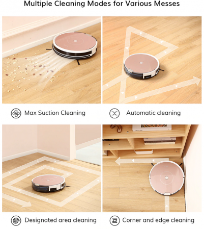 Robot Aspirator ILIFE A80 Plus Smart cu conectivitate WIFI si Control prin aplicatie [1]