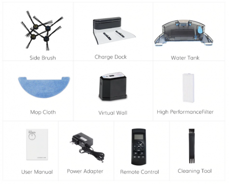 Robot Aspirator ILIFE A80 Plus Smart cu conectivitate WIFI si Control prin aplicatie [9]