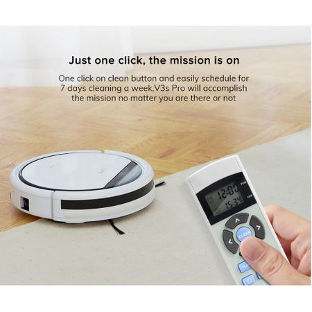 Robot Aspirator ILIFE inteligent Pro V3S, Fara Fir, Curatare Uscata [1]