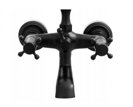 Set baterie, para de dus Granitan, Retro, Alama, Negru [1]