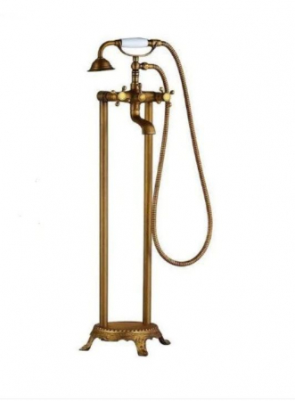 Coloane de dus - Set de dus din otel inoxidabil cu baterie pentru cada individuala, Stil Telefon, AquaSpa