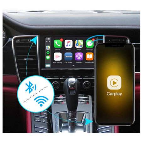 Sistem CarPlay pentru Porsche Panamera, Cayenne, Macan, Cayman, Boxster 911, 718, cu Functie Android Mirror Link [5]