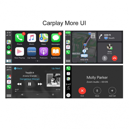 Sistem CarPlay pentru Porsche Panamera, Cayenne, Macan, Cayman, Boxster 911, 718, cu Functie Android Mirror Link [7]