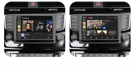 Sistem CarPlay Plug-Play pentru Mercedes, Audi, Volskwagen, Toyota, Nissan, Honda, Acura, Subaru, Lexus, Ford, Fiat, Land Rover, Porsche, Android 10, 2G+32G [3]