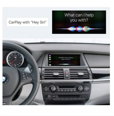 Sistem CarPlay wireless pentru BMW CIC NBT X3 F25, X4 F26 2011-2016, cu Functie Android Mirror Link, AirPlay si AutoPlay [1]