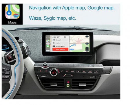 Sistem CarPlay wireless pentru BMW NBT I3, cu Functie Android Mirror Link, AirPlay si AutoPlay [5]