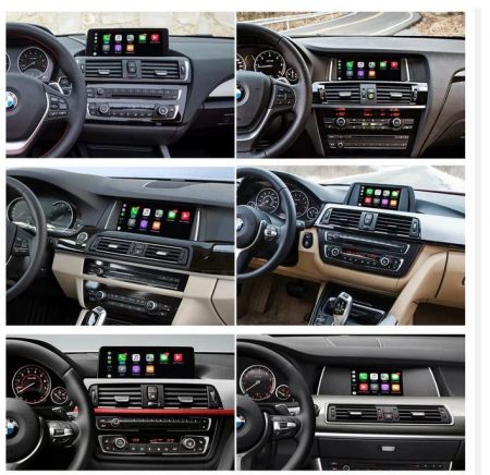Sistem CarPlay wireless pentru BMW NBT seria 1, 2, 3, 4, 5,7, X1,X3, X4, X5, X6, F56, F15, F16, F25, F26, F48, F01, F10, F11, F22, F20, F30, F32, cu Functie Android Mirror Link, AirPlay si AutoPlay [8]