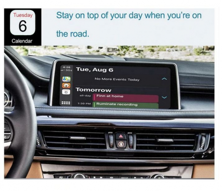 Sistem CarPlay wireless pentru BMW NBT X5 F15 X6 F16 2014-2016 X1 F48 2016-2017, cu Functie Android Mirror Link, AirPlay si AutoPlay [8]