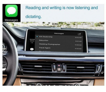 Sistem CarPlay wireless pentru BMW NBT X5 F15 X6 F16 2014-2016 X1 F48 2016-2017, cu Functie Android Mirror Link, AirPlay si AutoPlay [7]