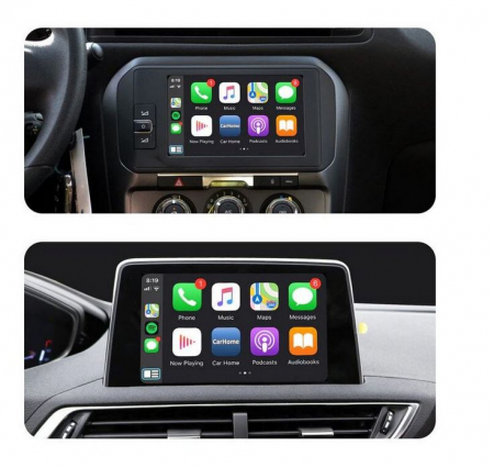 Sistem CarPlay wireless pentru Citroen C4, SMEG, SMEG+, Picasso, DS4, DS3, Peugeout, 308, 508, 208, 200 cu Functie Android Mirror Link [4]
