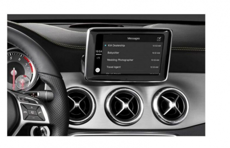 Sistem CarPlay wireless pentru Mercedes Benz A Class,W176, B class, W246, CLA, GLA, C-CLass, W204, E-Class, W212, C207, CLS, W218, ML, GL, GLK, SLK, R72, G class, W463, cu Functie Android Mirror Link, [6]