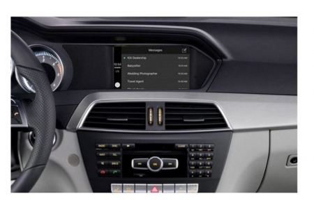 Sistem CarPlay wireless pentru Mercedes Benz C-Class, W204, 2011-2014, cu Functie Android Mirror Link, AirPlay si AutoPlay [4]
