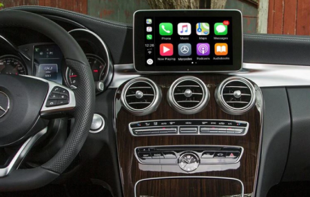 Sistem CarPlay wireless pentru Mercedes Benz C-Class , W205 , GLC, 2015-2018, cu Functie Android Mirror Link, AirPlay si AutoPlay [1]