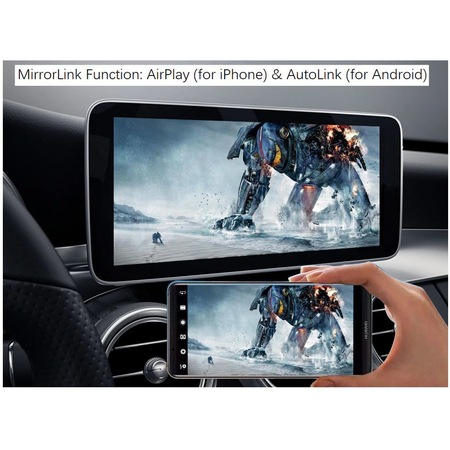 Sistem CarPlay wireless pentru Mercedes Benz GLK 2013-2015, cu Functie Android Mirror Link, AirPlay si AutoPlay [1]