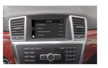 Sistem CarPlay wireless pentru Mercedes Benz ML, GL, W166, X166, 2012-2015, cu Functie Android Mirror Link, AirPlay si AutoPlay [5]