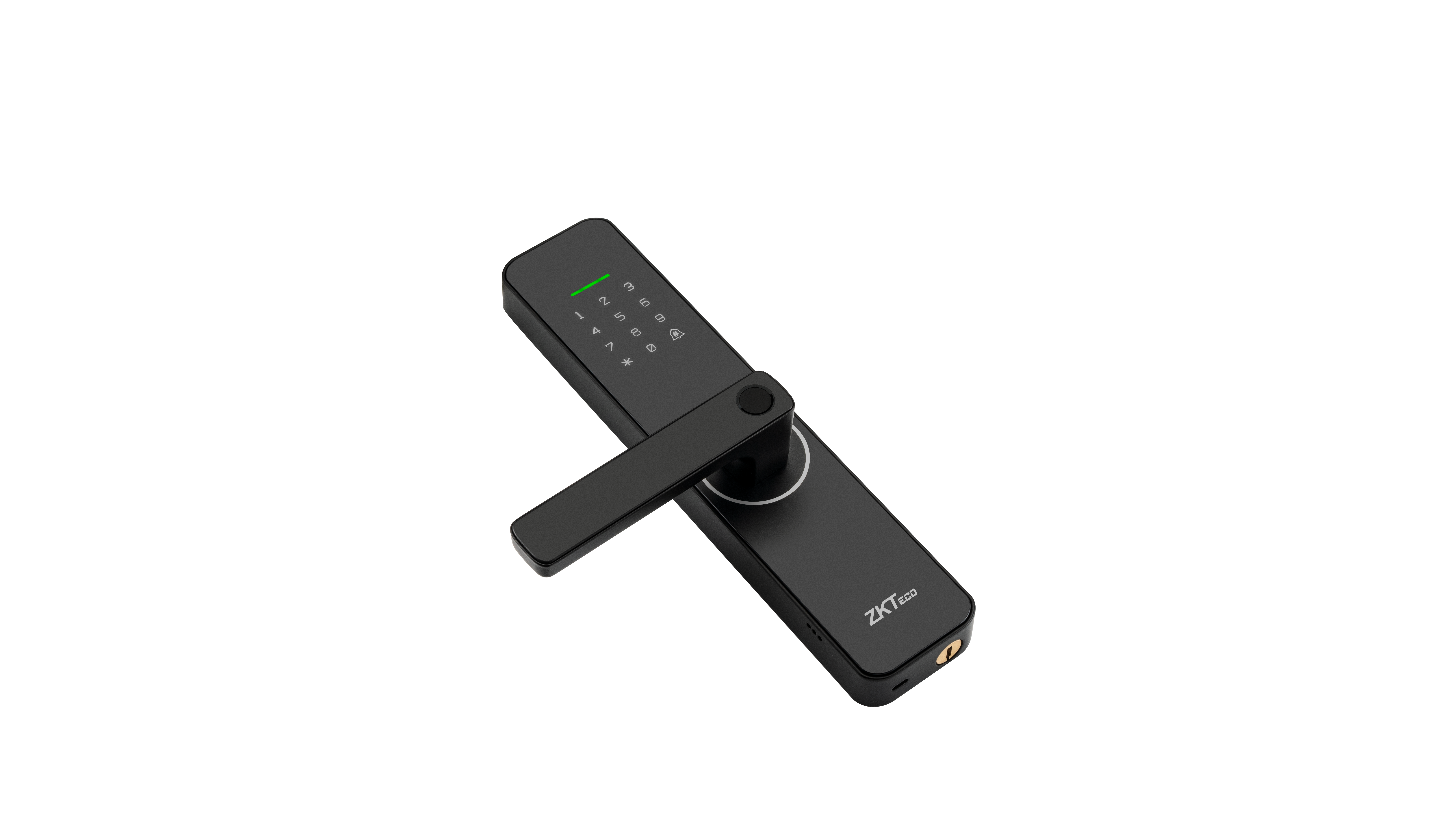 Incuietoare hoteliera WiFi, cititor de amprenta, carduri, tastatura IoT Smart Lock - ZKTeco DL-ML100 [4]