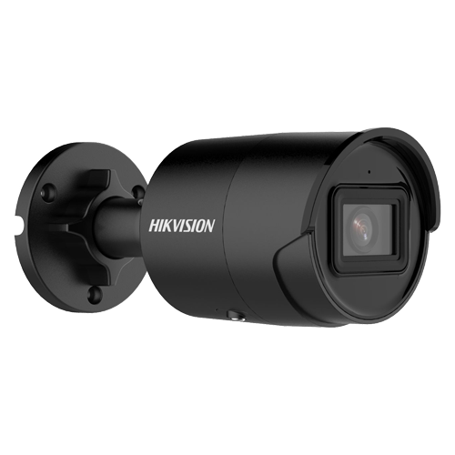 AcuSense - Camera IP 4MP, lentila 2.8mm, IR 40m, Mic. PoE, neagra - HIKVISION DS-2CD2043G2-IU-2.8mm-BLACK [1]