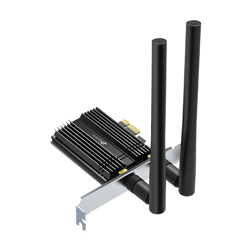 Adaptor PCI-E Bluetooth 5.3, Wi-Fi 6, AX3000 Dual-Band, 2 x Antene High-Gain - TP-Link ArcherTX50E [2]