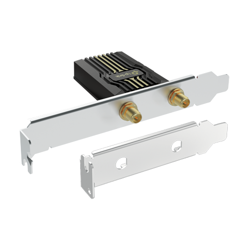 Adaptor PCI-E Bluetooth 5.4, Wi-Fi 7, BE6500 Tri-Band, 2 x Antene High-Performance - TP-Link ArcherTBE400E [2]