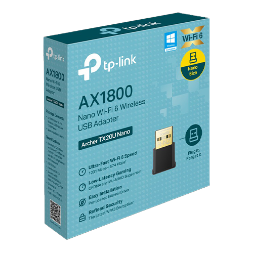 Adaptor USB wireless TP-LINK Archer TX20U Nano AX1800 Nano Wi-Fi 6 - TP-LINK ArcherTX20UNano [3]