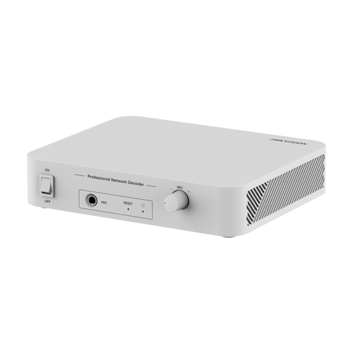 Audio decodor IP, 6W, Mic, Alarma - HIKVISION DS-QAE1DG1 [2]