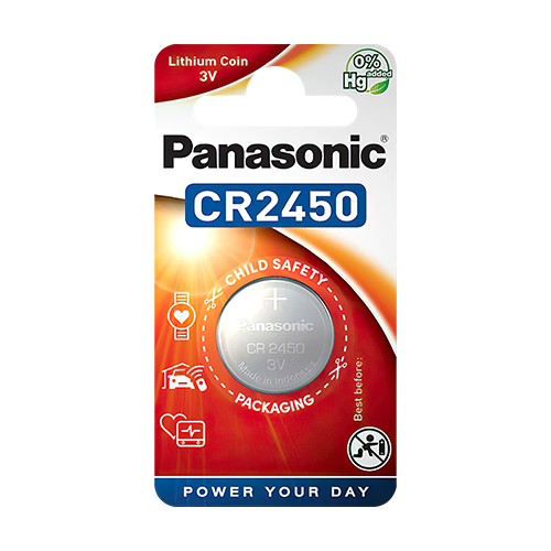 Baterie Lithium 3V, CR2450 - Panasonic BAT-CR2450 [2]