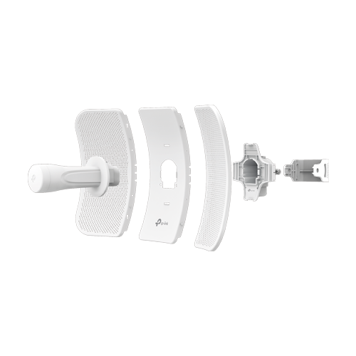 Bridge wireless, Wi-Fi 4, 5GHz, 23 dBi, 30 km, 1 x RJ45 10/100 Mbps, PoE pasiv - TP-Link CPE610 [2]