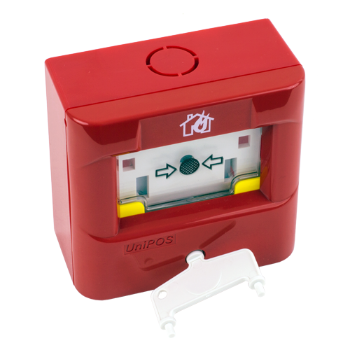 Buton conventional de alarmare incendiu - UNIPOS FD3050N [2]