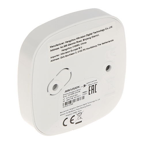 Buton de urgenta Wireless AX PRO 868Mhz, un canal, montaj aplicat - HIKVISION DS-PDEB1-EG2-WE [3]