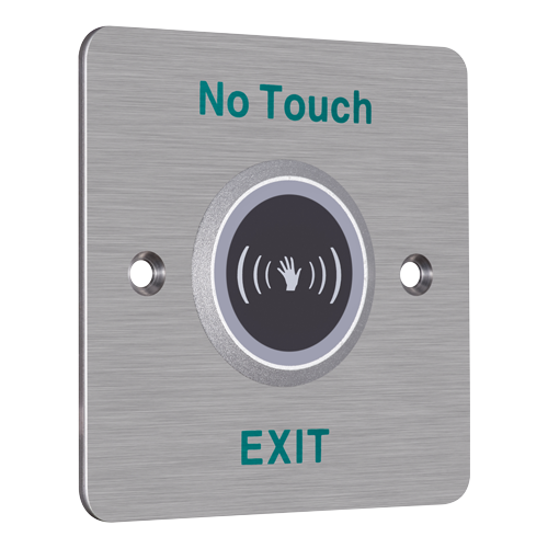 Buton iesire no touch, montaj ingropat, panou frontal Otel inoxidabil - HIKVISION DS-K7P03 [2]