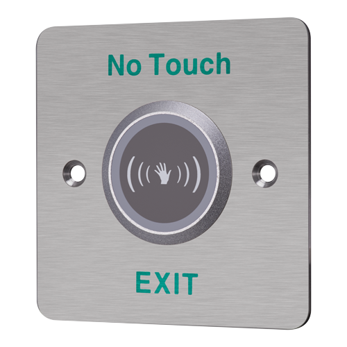 Buton iesire no touch, montaj ingropat, panou frontal Otel inoxidabil - HIKVISION DS-K7P03 [3]